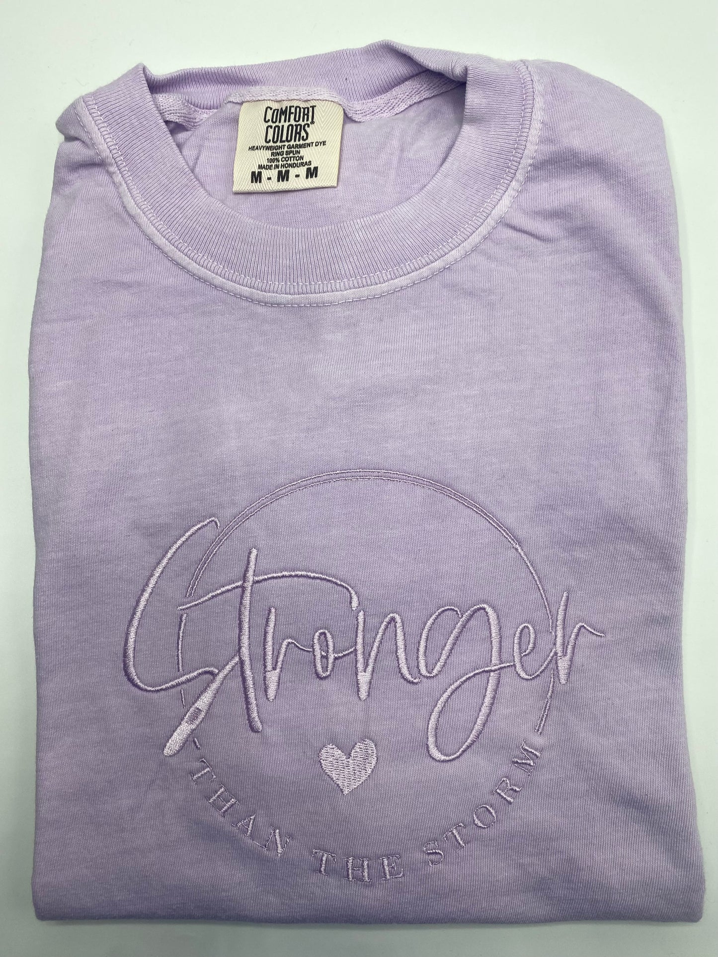 Stronger Than The Storm Comfort Color T-Shirt