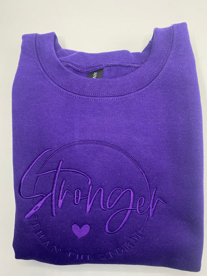 Stronger Than The Storm Sweatshirt