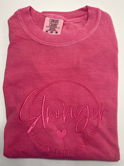 Stronger Than The Storm Comfort Color T-Shirt