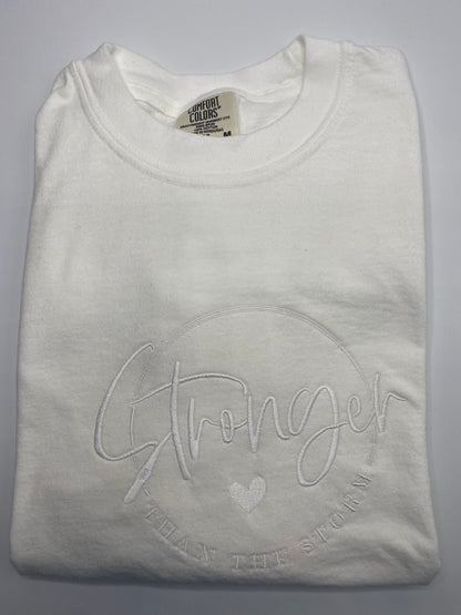 Stronger Than The Storm Comfort Color T-Shirt